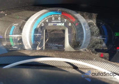 2011 Honda Insight Ex из США, поврежденный, VIN JHMZE2H71BS002190